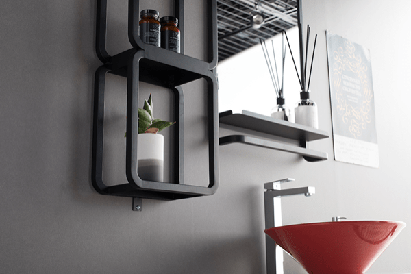 シンプル洗面キャビネット C019 コーディネート例