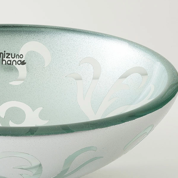 洗面ボウル メタリックガラス S-B020 水栓・排水トラップ・排水金具4点